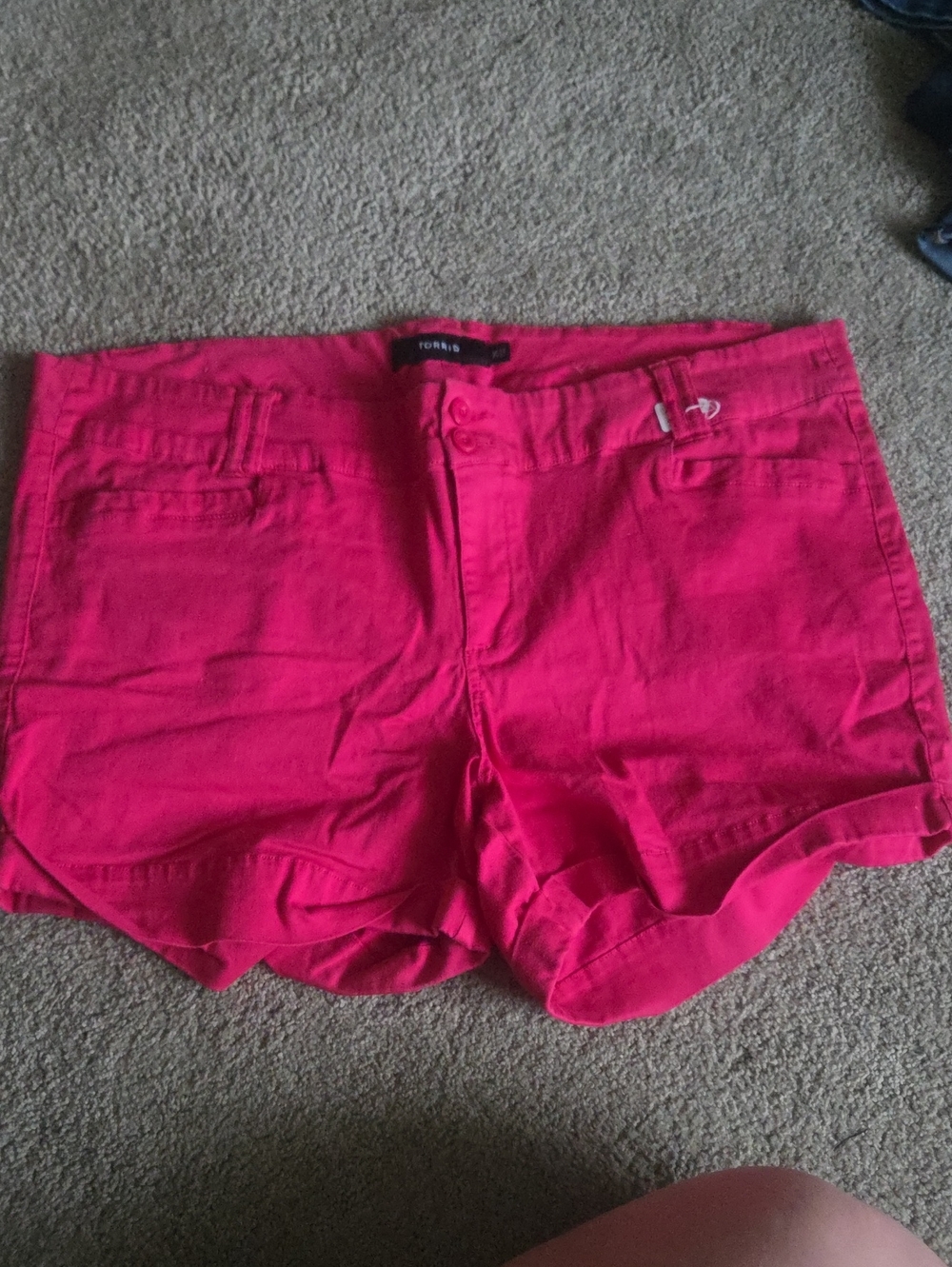 torrid Bright Pink Women's Cotton Blend Jean Shorts